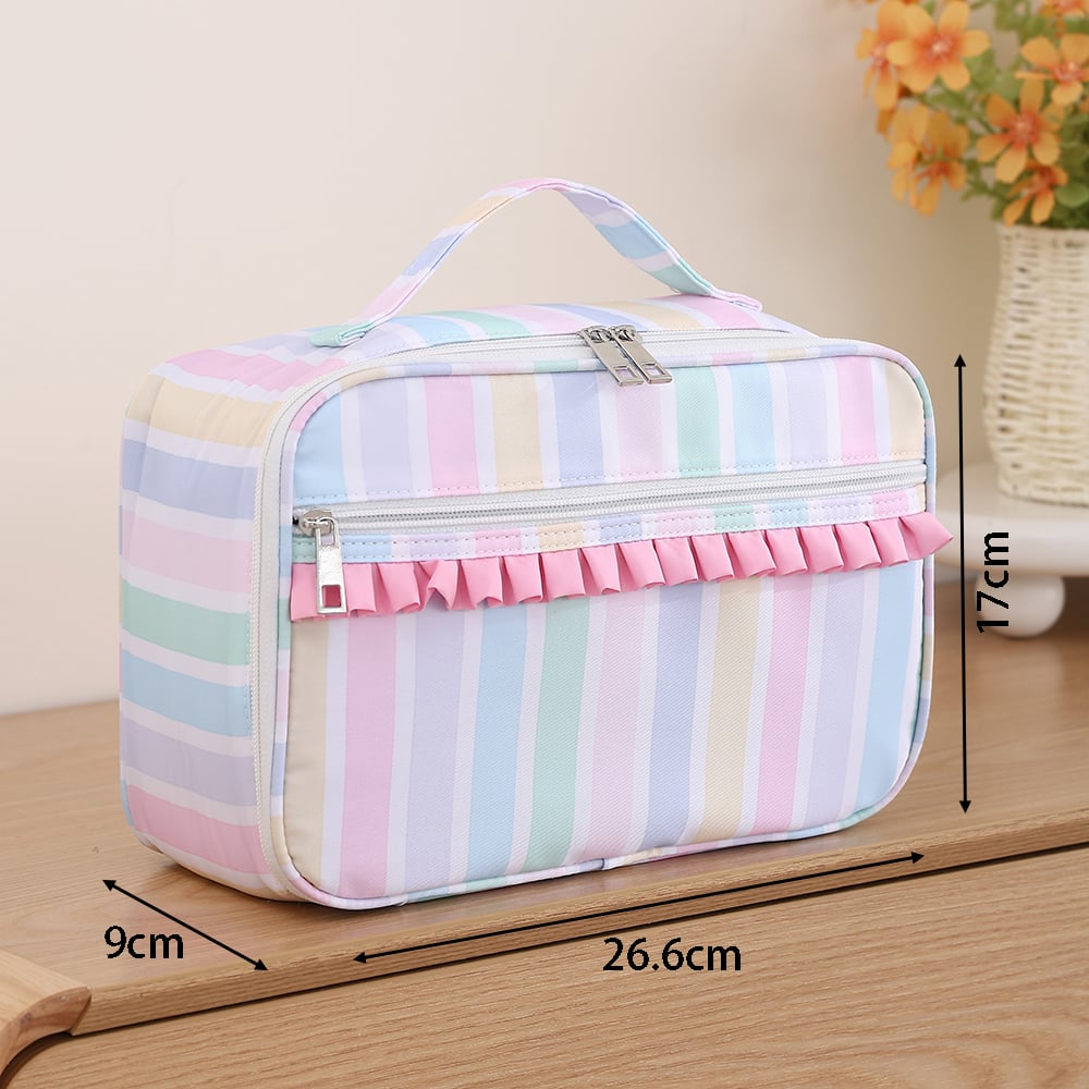 Pastel Backpack and Lunch