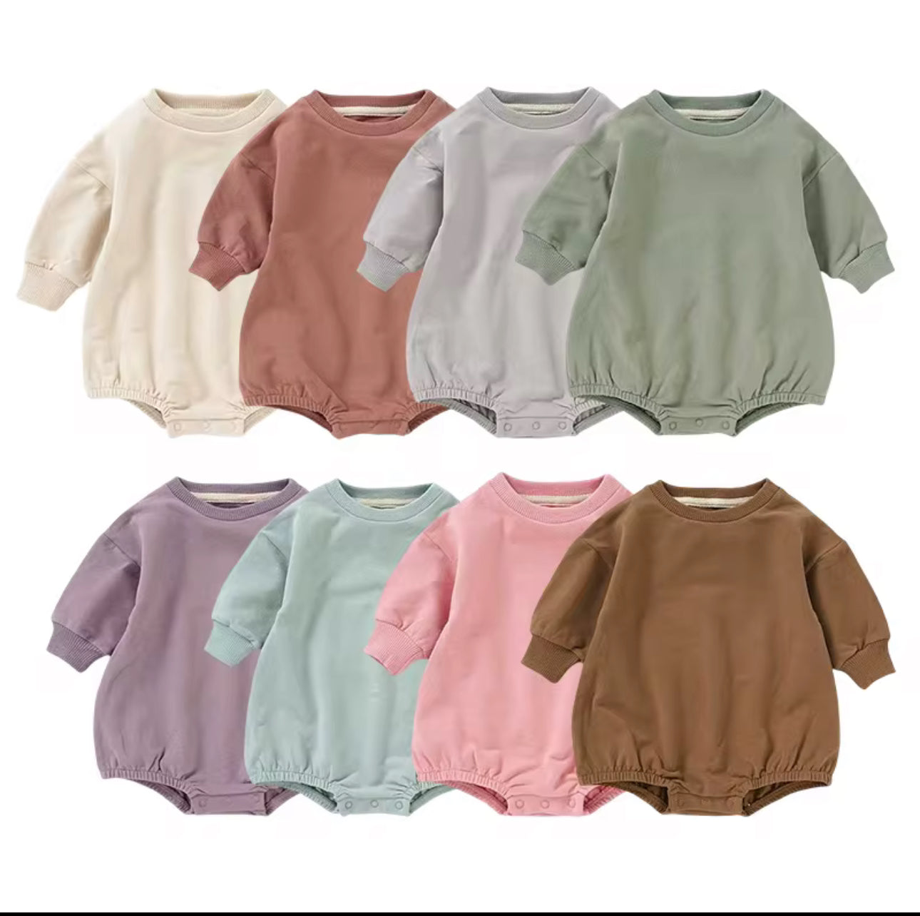 French Terry Sweater Bubble Preorder