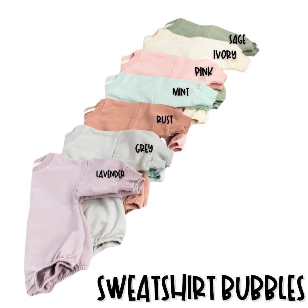 French Terry Sweater Bubble Preorder