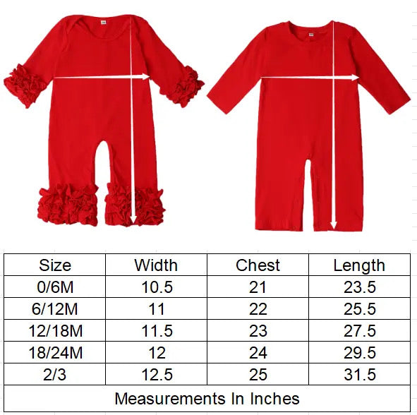 Ruffled Rompers
