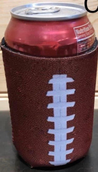 Football Can Koozie