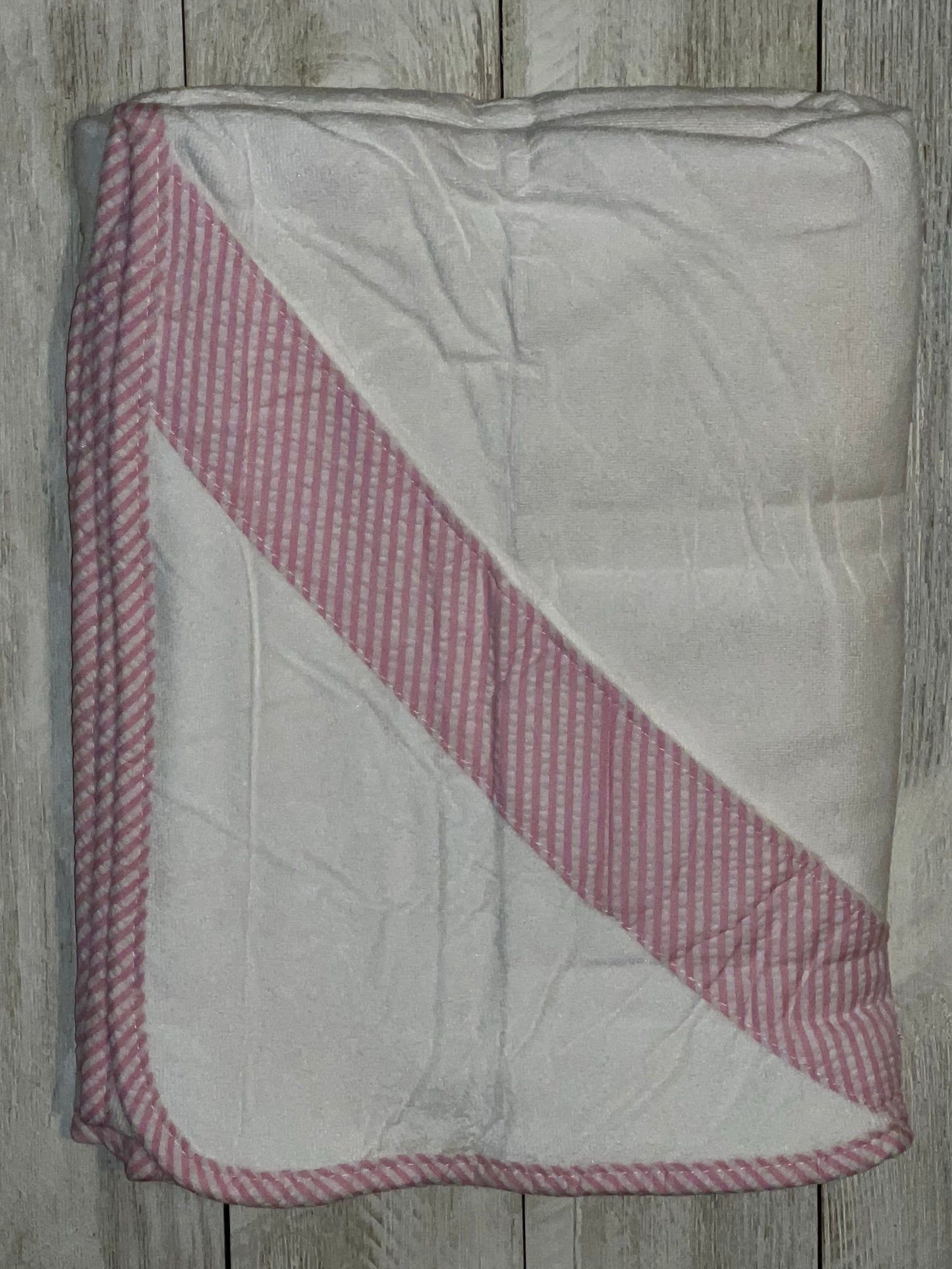 Hooded Seersucker Towel