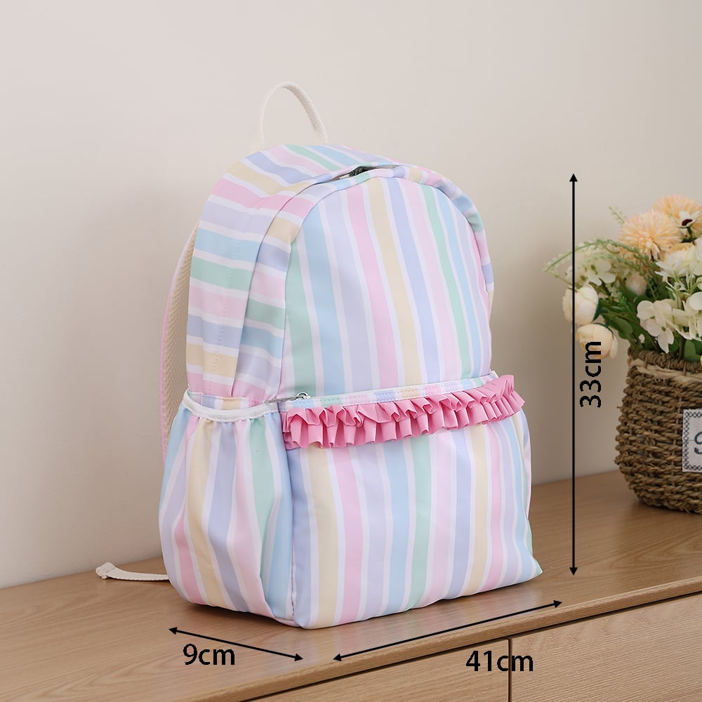Pastel Backpack and Lunch