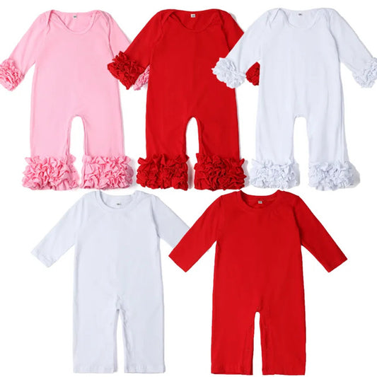 Ruffled Rompers