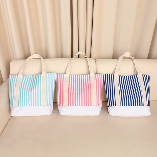 Striped Tote