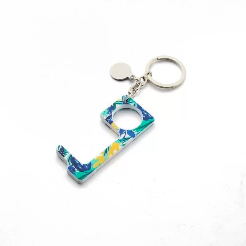 No Touch Keychain, Door Opener, Keychain, Personalizable, Gift, Touchless, Contactfree