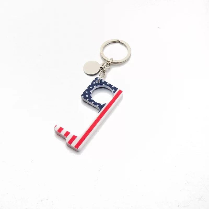 No Touch Keychain, Door Opener, Keychain, Personalizable, Gift, Touchless, Contactfree