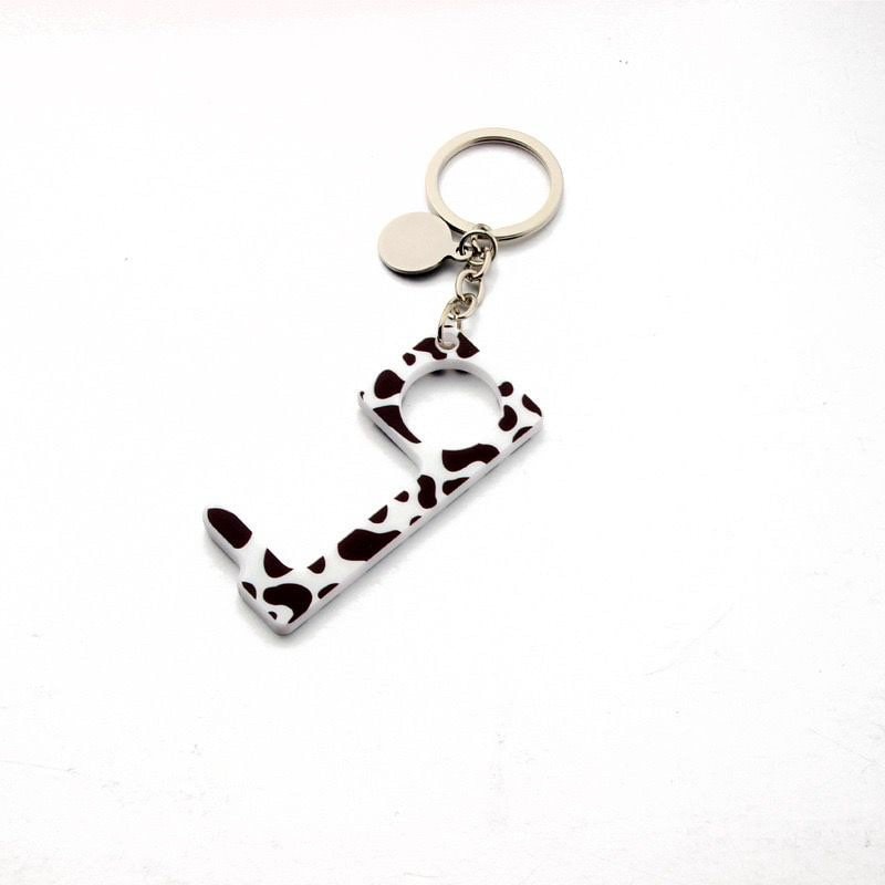 No Touch Keychain, Door Opener, Keychain, Personalizable, Gift, Touchless, Contactfree