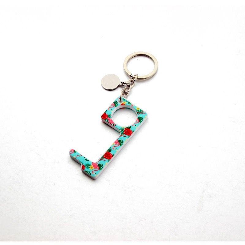 No Touch Keychain, Door Opener, Keychain, Personalizable, Gift, Touchless, Contactfree