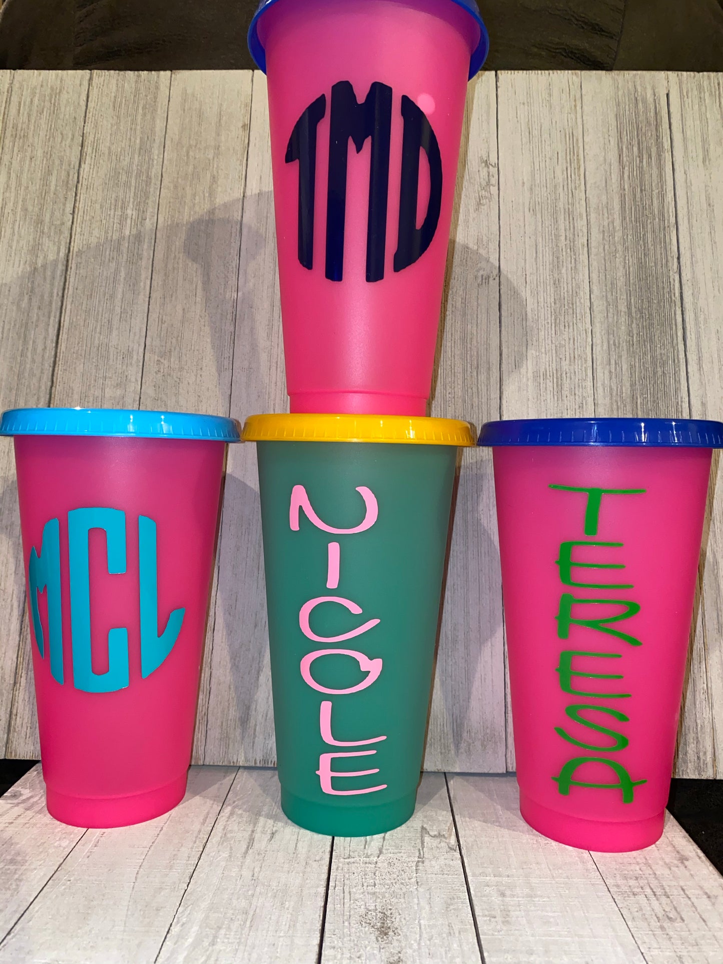 Changing Color Cups