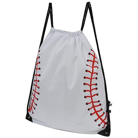 Baseball Drawstring Bag
